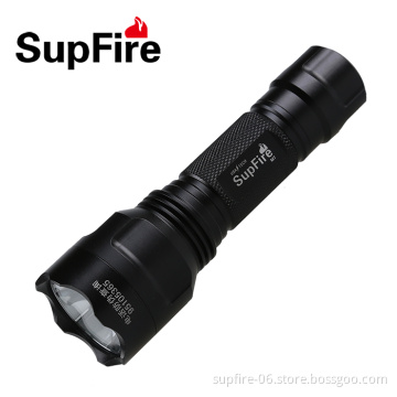 Hiking and biking rechargeable LED flashlight SupFire M7